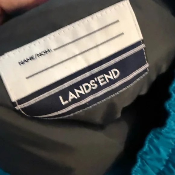 Lands’ End SQUALL Snow Ski Pants Teen Girls Teal Size 14 - Picture 7 of 9